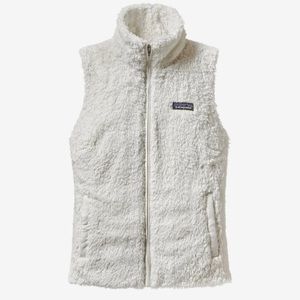 Patagonia Los Gatos White Fleece Vest
